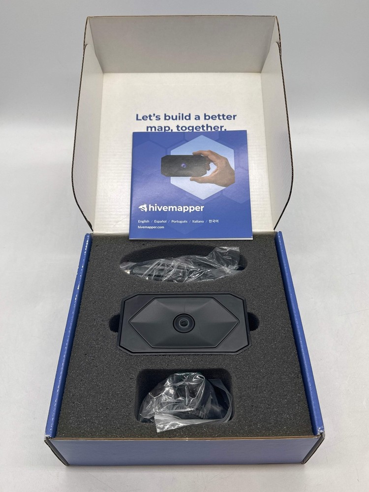 Hivemapper Dashcam Model HDC-PI-HE1-001 Multiple Languages Black