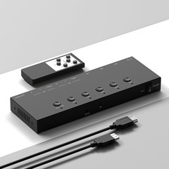 Gaming Console HDMI Switcher + AV to HDMI Converter