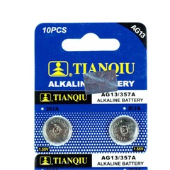 50 PCS LR44 AG13 357 LR1154 1.5V Alkaline Battery for Watch Lighter