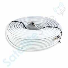 SatelliteSale RG-6 75 Ohm Coaxial Cable F-Type Weather-Seal Connector