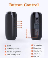 Bluetooth Wireless Portable Speaker Waterproof Stereo Bass USB TF FM Radio LOUD