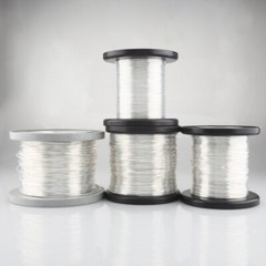 Hi-end 5N Solid Pure Silver with PTFE HiFi Analogue Audio Speaker Cable Wire DIY
