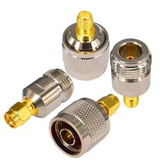 4PACK Type N Male&Female to SMA Male&Female RF Coaxial Connector Adapter Kit
