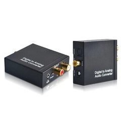 Digital to Analog Audio Converter Optical/Coaxial In Headphone/Speaker RCA out