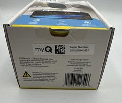 myQ Smart Outdoor Wired Camera 1080p Weatherproof Wi-Fi Night Vision 2-Way NEW