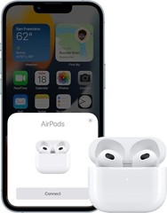 Apple AirPods (3rd Generation) Wireless Ear Buds, Bluetooth Headphones, 30 hours