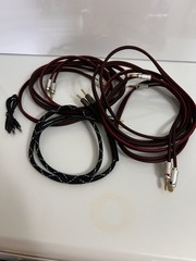 Nakamichi 2 Qty. 10 ft. & Gear it 3 ft. 24 K Gold Plated Banana Plugs OFC Cable