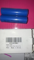 4 Pack 3.7V High Capacity Rechargeable Batteries for Flashlight & Electronics