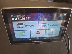 RAND MCNALLY RV Tablet 7″ RV GPS TABLET W/ DASH CAM Internet Road Atlas W Bundle