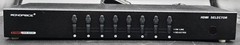 Monoprice HRM-2218F 8-Port Input 1-Port Output Enhanced Powered HDMI Selector