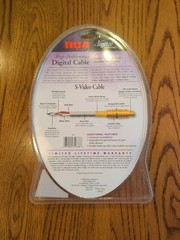 RCA High-Performance Digital S-Video Cable 6ft. Model DT6S New 24k Gold Plated