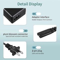 20V AC Adapter For CRAFTSMAN V20 12″ Velocity Fan CMXEFXA511214A CMXEFXA511214