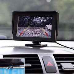 HD Mini 4.3 inch Monitor Digital TFT LCD 800 * 480 in-Dash Parking Video