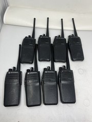 Lot of 8 Motorola XPR 6350 Two-Way Radios AAH55TDC9LA1AN AS-IS
