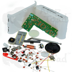 AM/FM Radio – DIY Solder Kit – Soldering Required