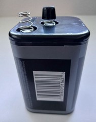Eveready Super Heavy Duty 6V Zinc Carbon Lantern Non-Rechargeable Battery
