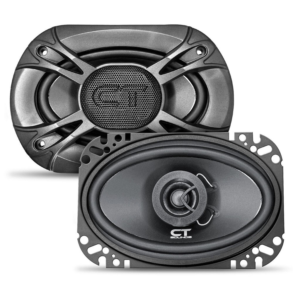 CT Sounds BIO-4X6-COX 160 Watt Max Power 2-Way 4×6″ Car Coaxial Speakers – Pair