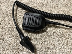Kenwood KMC-72 Noise Canceling Speaker Lapel Microphone! New!