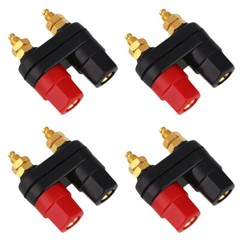 20x Speaker Amplifier Terminal Binding Post Dual 2-way Female Banana Plug Jack