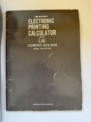 Vintage Sharp Compet 523/626 Electronic Printing Calculator