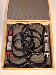 XLR Balanced Interconnect Cables (1m) MOGAMI Wire NEUTRIK Conn BLACK/SILVER Pair