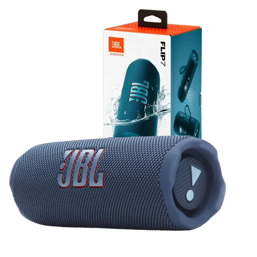 JBL Flip 7 Portable Bluetooth Speaker – Blue