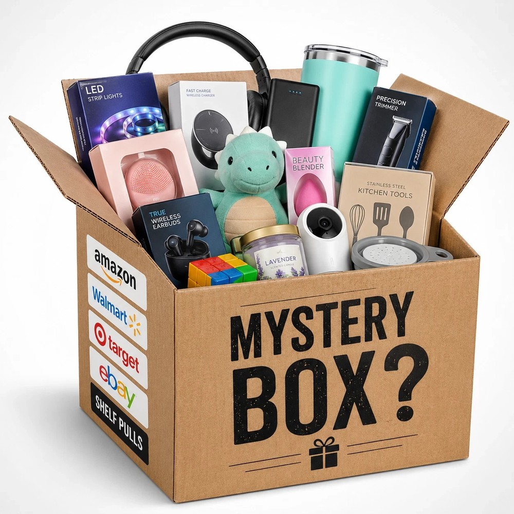 PREMIUM Retail Mystery Large Box All New Liquidation SEALED From 16x12x24 Box