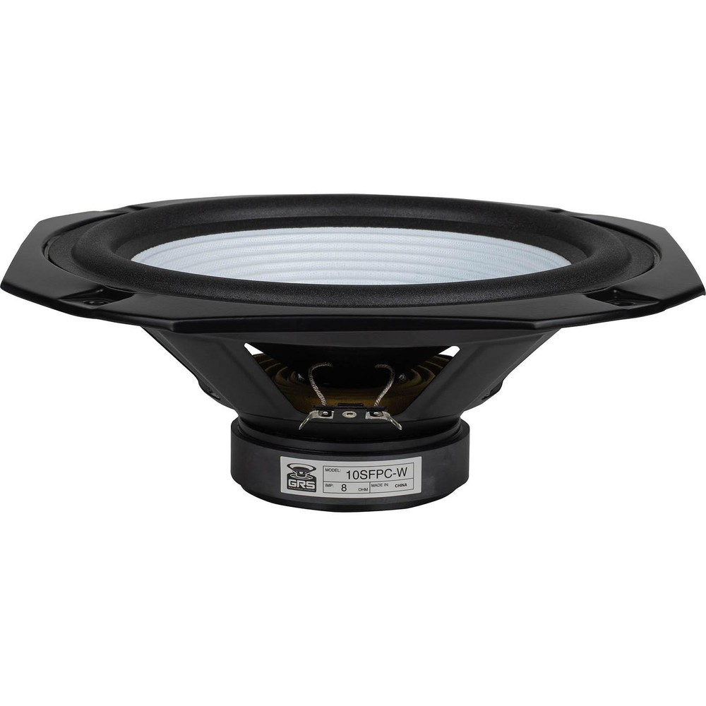 GRS 10SFPC-W 10″ Square Frame Paper Cone Woofer White