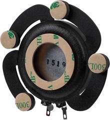 Dayton Audio DAEX32QMB-4 Quad Feet Mega Bass 32mm Exciter 40W 4 Ohm Black