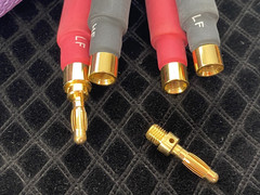 TARA Labs RSC Reference Bi-Wire Speaker Cable Pair 8ft Banana Plugs Audiophile