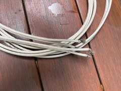 QED Silver Special 25th Anniversary Hi-Fi Speaker Cables 2.4m Pair w/Banana