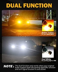 B21 Series Switchback LED Bulbs Built in Resistor CANBUS Error Free Anti 3157