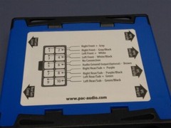 PAC – LocPRO 4-Channel Line Output Converter LP6-4 – Black/Blue