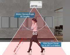 Portable Alarm System With PIR Motion Sensor With 90dB Alarm Siren Sound