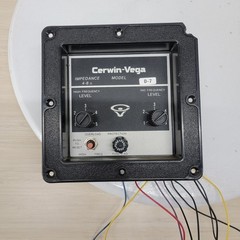 Cerwin-Vega D-7 Speaker Crossover Control Panel 4–8Ω Untested Original