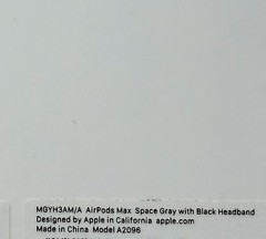 Apple AirPods Max, Lightning, A2096, MGYH3AM/A, Space Gray, Headphones