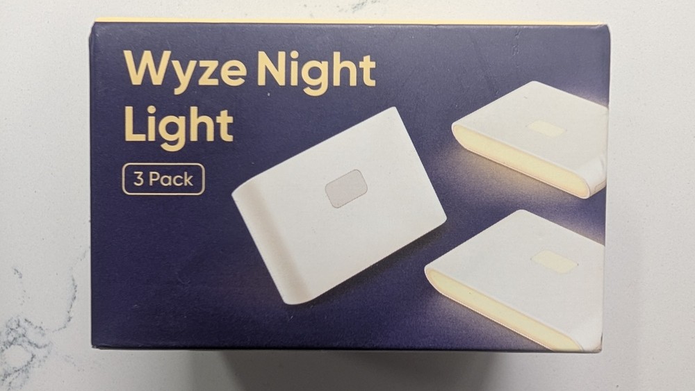 Wyze Night Light 3 Pack New In Box, Motion Detection, Warm Light, Easy Install