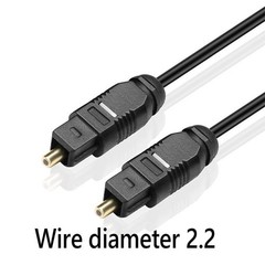 1M Digital Optical Audio Cable Toslink SPDIF Fiber Cord Soundbar TV Amplifier