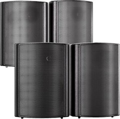 4 Pack 6.5″ Outdoor Bluetooth Speakers 800W Waterproof Wired Wall Mount Patio