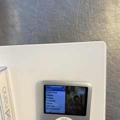 Apple iPod nano 3rd Gen Silver (4 GB) New battery installed New. Huge Bundle