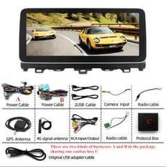 12.3”Android 10 Car Stereo Radio 4GB+64GB GPS WIFI RDS For Honda Accord 2018-22