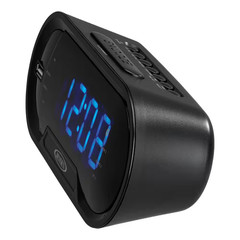 Bluetooth Digital AM/FM Dual Alarm Clock with USB Charging Port
