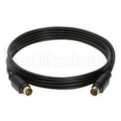 S Video Cable 4 Pin M/M SVHS Male to Male S-Video Cord 6ft 12ft 25ft 50ft – LOT
