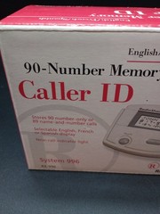 New In Box Radio Shack 1-line Caller ID 90 Number Memory System 996