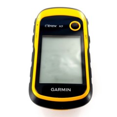 Garmin eTrex 10 2.2 inch Handheld GPS Receiver Navigator Yellow Tested & Works