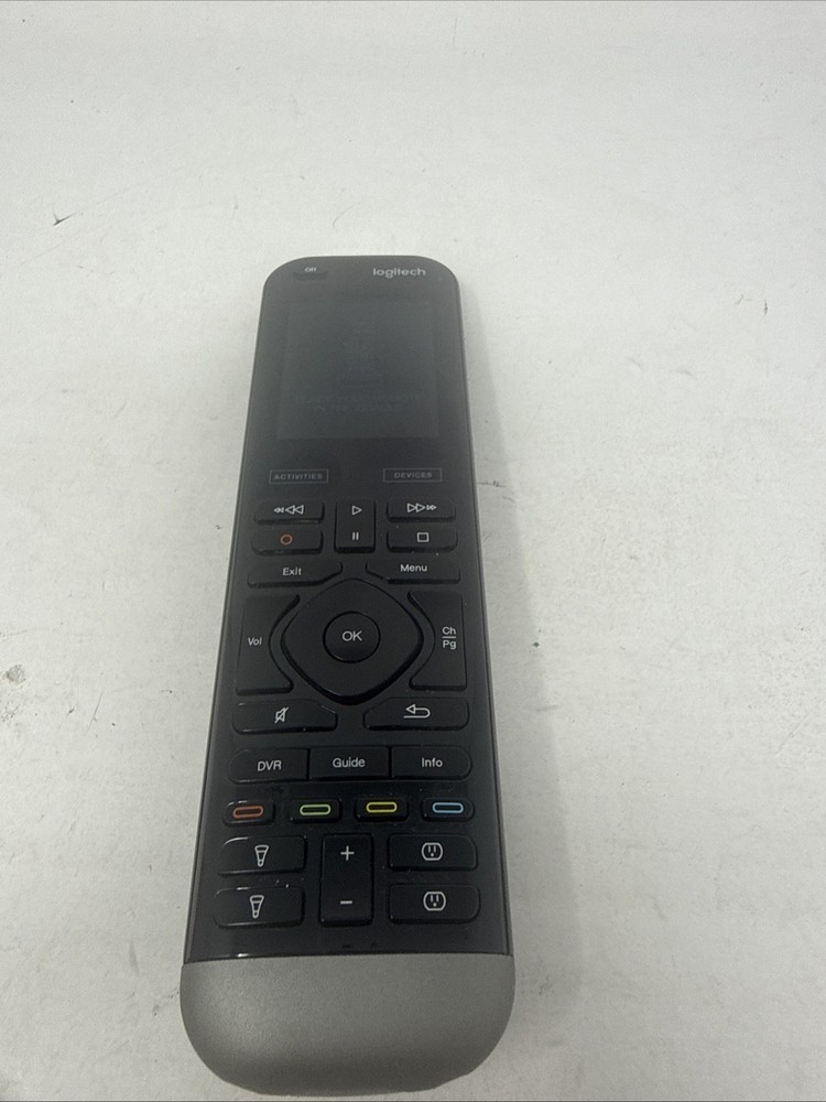 Logitech Harmony Elite Remote Control For Parts Or Repair Only