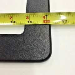 Simrad NSS evo3 or Zeus3 Black King Starboard Backing Plate covers larger hole