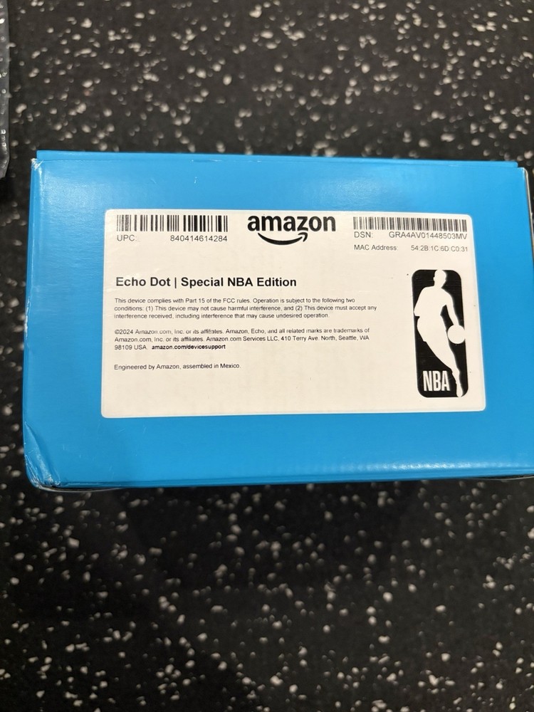Amazon Echo Dot | Officially Licensed NBA Limited Edition