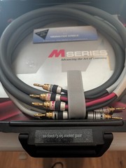 Monster Cable M-Series M1.4s Bi-Wire Speaker Cables W/3 10ft/3m Pair – CIB