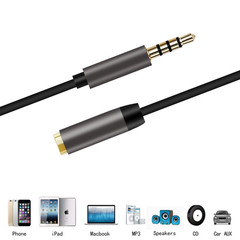 3.5mm Audio Extension Cable Headphone Stereo Cord Male to Female AUX Car MP3 lot